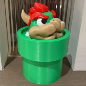Bowser Pipe Figure