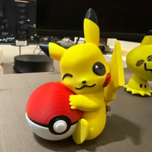 Pikachu Pok Ball Figure