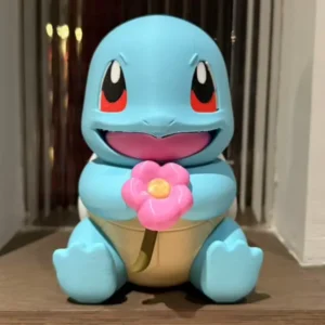 Squirtle Flower Figure