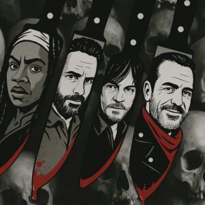 Walking Dead Knife Set