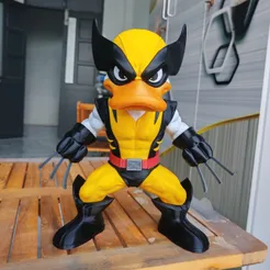 Donald Duck Wolverine