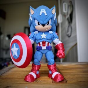 Sonic Captain America