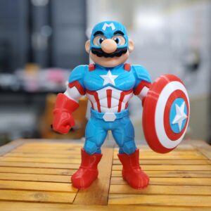 Mario Captain America