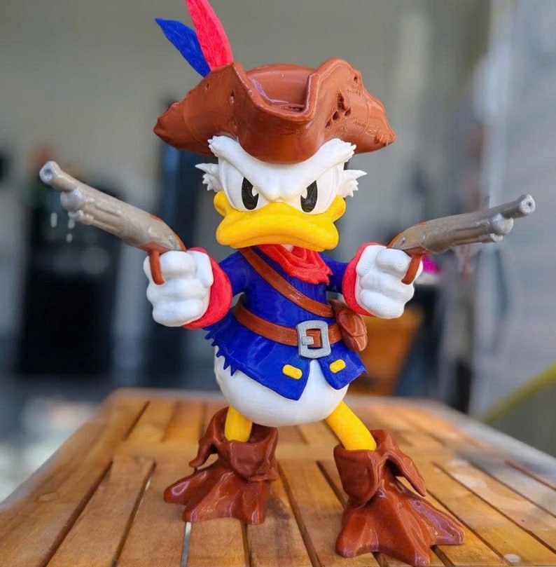 Donald Duck Jack Sparrow