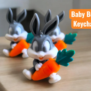 Baby Bugs Bunny Keychains