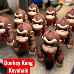 Baby Donkey Kong Keychains