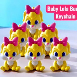 Baby Lola Bunny Keychains