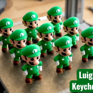 Baby Luigi Keychains