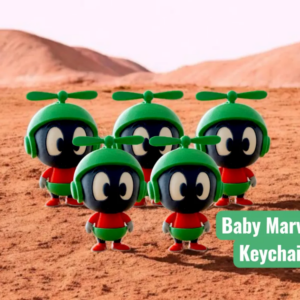 Baby Marvin The Martian Keychains