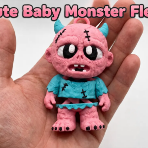 Baby Monster Keychain