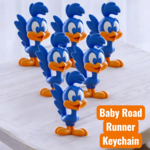 Baby Road Runner Keychains