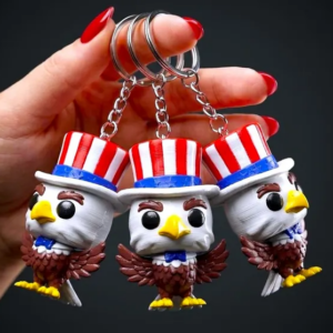 Bald Eagle Keychains