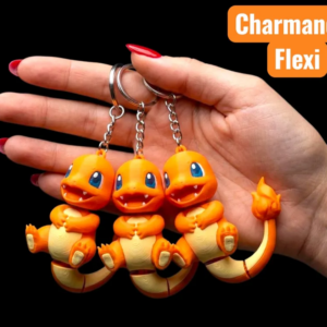 Charmander Flexi Keychains