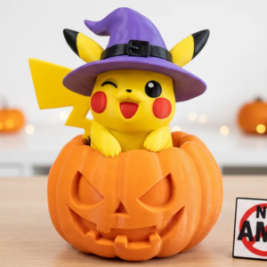 Cute Halloween Pikachu