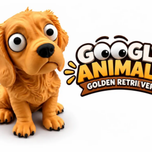 Googly Golden Retriever