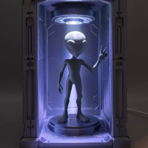 I Come in Peace Alien Nook Lamp