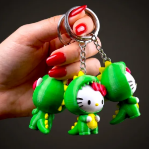 Kitty Dragon Keychains