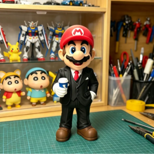 Mario Black Suit