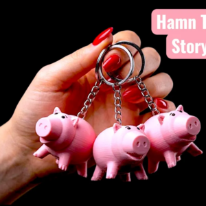 Pig Toy Story Keychains