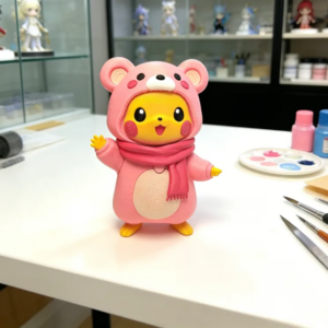 Pika Pink Bear