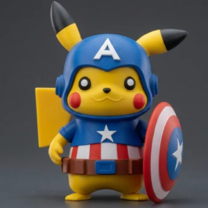 Pikachu Captain America