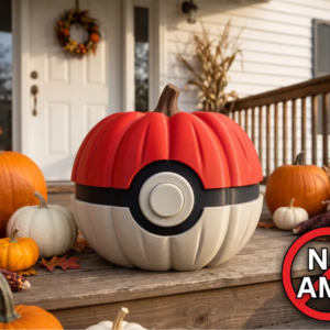 Pokeball Pumpkin