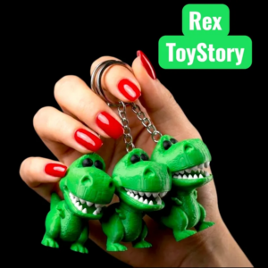 Rex Toy Story Keychains
